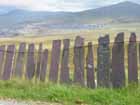 Welsh slate fence